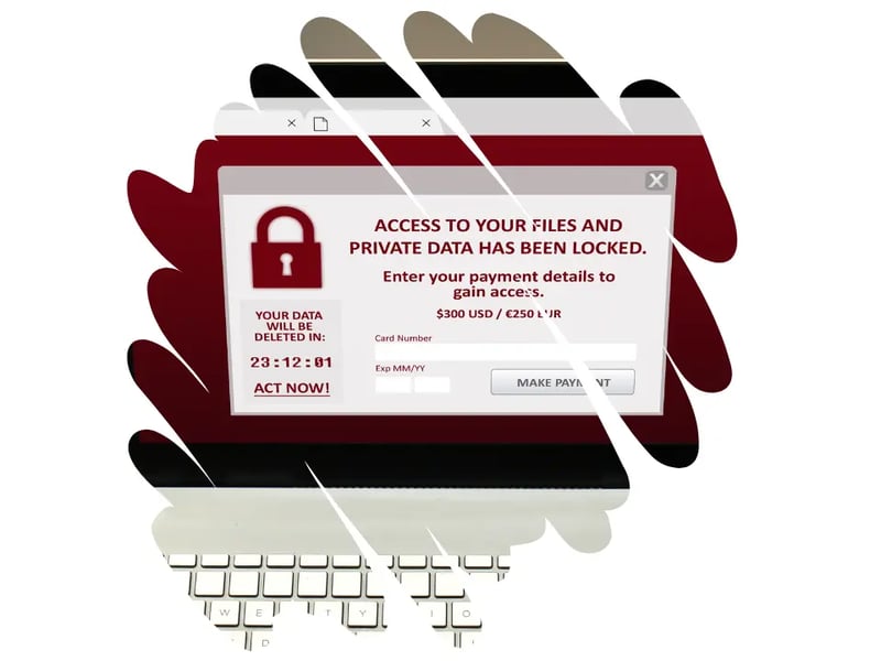Ransomware Attack- Locked Files 